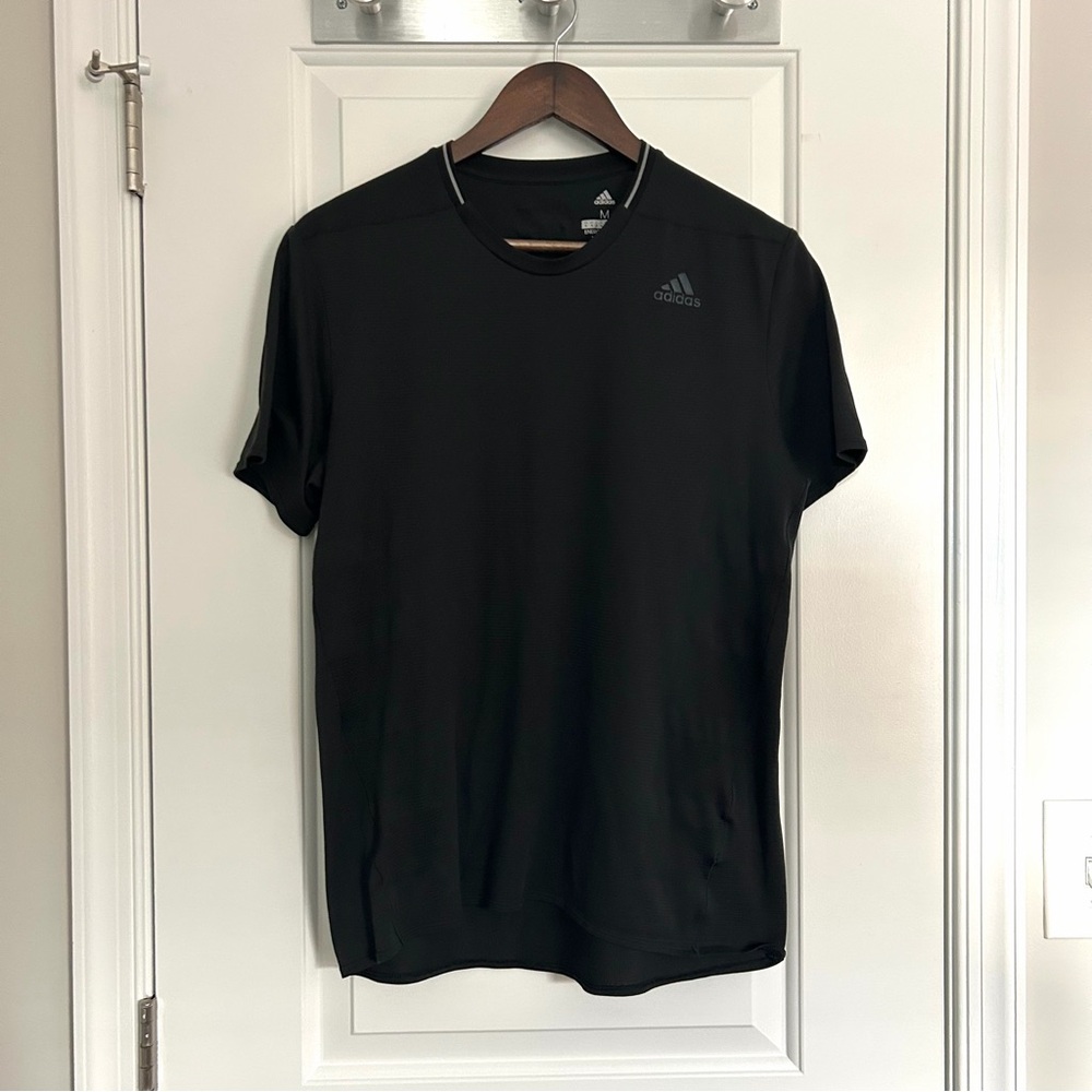 ADIDAS Men's ClimaCool Short Sleeve Black Tee